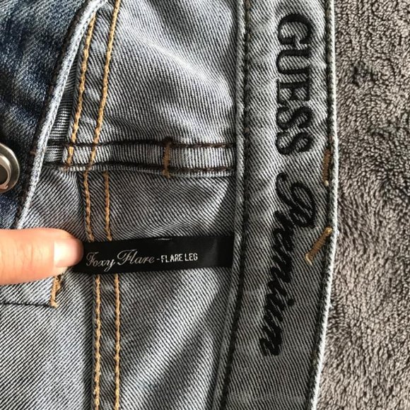 Premium Guess Flare Leg Jeans - Picture 14 of 15